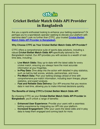 Cricket Betfair Match Odds API Provider in Bangladesh (2)