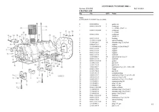 SAME centurion 75 export Tractor Parts Catalogue Manual Instant Download (SN 5000 and up)