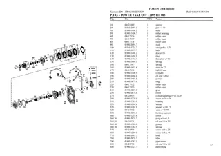 SAME fortis 130.4 infinity Tractor Parts Catalogue Manual Instant Download