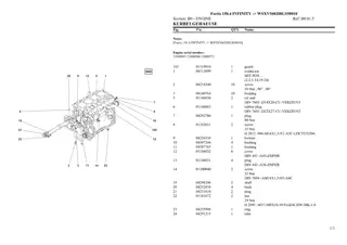 SAME fortis 150.4 infinity Tractor Parts Catalogue Manual Instant Download (SN wsxv560200ls50010 and up)