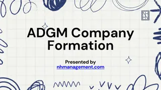 Everything You Need to Know About ADGM Company Formation