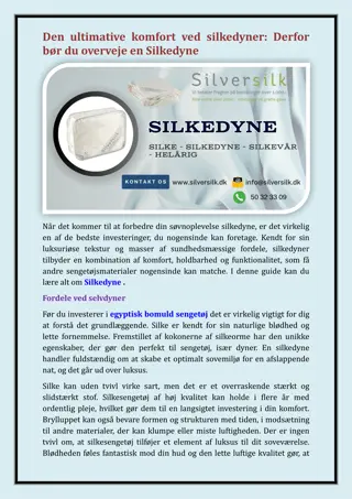 Silkedyne