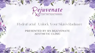 Best  Aesthetic Clinic in Delhi NCR  RX REJUVENATE