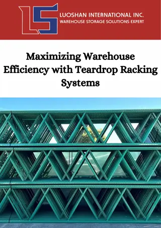 Buy Teardrop Racking Solutions | Heavy-Duty Pallet Rack Systems