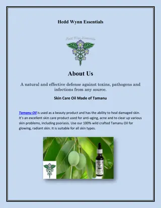 Tamanu Oil, wildoiloforegano.com