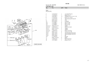 SAME commando trem ii (t1) 403 hd Tractor Parts Catalogue Manual Instant Download