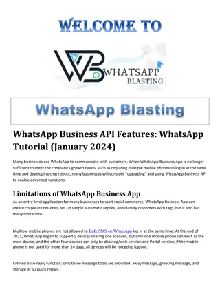 WhatsApp and Digital Marketing | WhatsApp Blasting