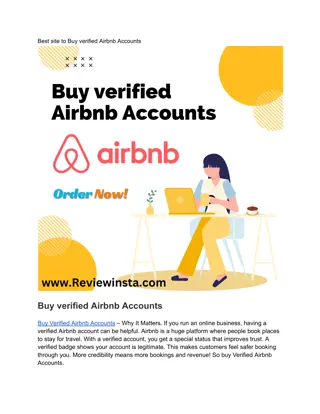 Best site to Buy verified Airbnb Accounts