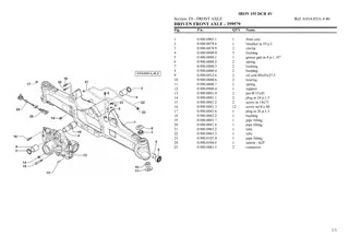 SAME iron 155 dcr 4v Tier 3 Tractor Parts Catalogue Manual Instant Download