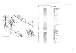 SAME iron 175 dcr Tier 3 Tractor Parts Catalogue Manual Instant Download (SN 20001 and up)