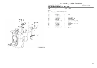 SAME virtus 120 infinity Tractor Parts Catalogue Manual Instant Download (SN zkdba302w0ts20001 and up)