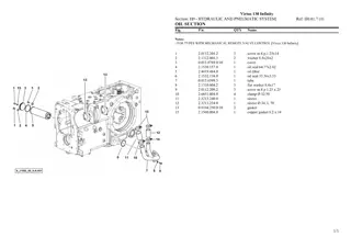 SAME virtus 130 infinity Tractor Parts Catalogue Manual Instant Download