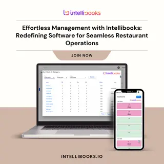 Effortless Management with Intellibooks Redefining Software for Seamless Restaurant Operations