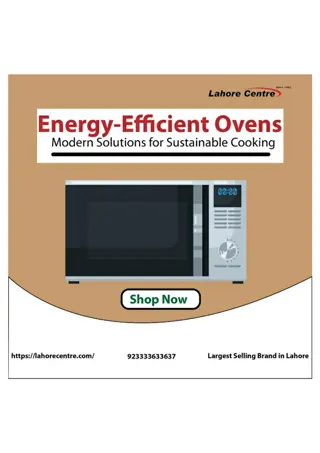 Energy-Efficient Ovens: Modern Solutions for Sustainable Cooking