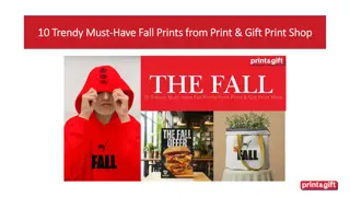 10 Trendy Must-Have Fall Prints from Print & Gift Print Shop