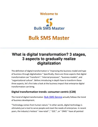 What is digital transformation? 3 stages, 3 aspects to gradually realize digital