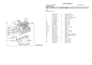 Deutz Fahr agroclimber 410 Parts Catalogue Manual Instant Download