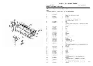 Deutz Fahr d 13006 fg. - nr. 7937-0001 7938-0001 Parts Catalogue Manual Instant Download