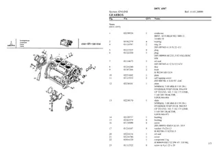 Deutz Fahr d07c 4507 Parts Catalogue Manual Instant Download