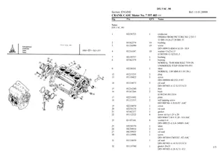 Deutz Fahr dx 3 sc .90 Parts Catalogue Manual Instant Download