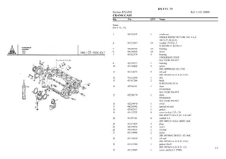 Deutz Fahr dx 3 vc 75 Parts Catalogue Manual Instant Download