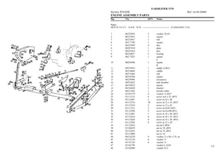 Deutz Fahr farmliner 3370 Parts Catalogue Manual Instant Download