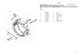 Deutz Fahr m 35.80 Parts Catalogue Manual Instant Download