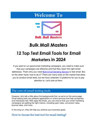 12 Top Test Email Tools for Email Marketers in 2024