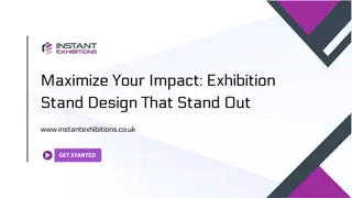 Maximize Your Impact Exhibition Stand Design That Stand Out