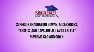 Premium Graduation Tassels – Supreme Cap and Gown