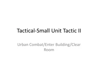 Urban Combat Tactics and Principles