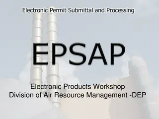 Streamlining Air Permit Applications with EPSAP Software