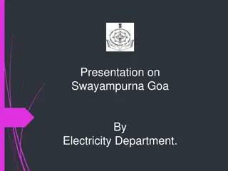 Online Services Offered by Electricity Department in Swayampurna Goa