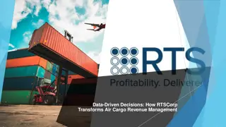 Data-Driven Decisions- How RTSCorp Transforms Air Cargo Revenue Management