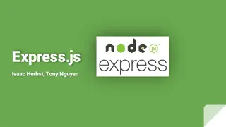 Introduction to Express.js