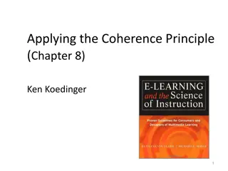 Enhancing Student Learning Through Coherence Principle