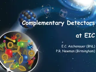 Complementary Detectors for High-Luminosity Experiments