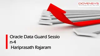 Oracle Data Guard: Training Objectives and Far Sync Instances