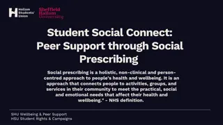 Peer Support Program for Student Wellbeing Enhancement