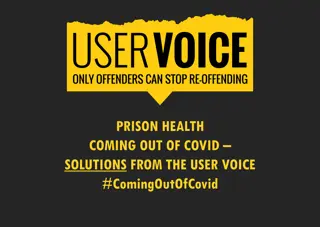 Challenges in Prison Health Post-COVID: Insights from User Voice