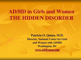 Understanding AD/HD in Females: The Hidden Disorder Impacting Women's Health