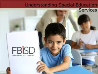 Comprehensive Overview of Special Education Services and Legal Guidelines