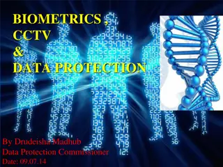 Biometrics, CCTV, and Data Protection