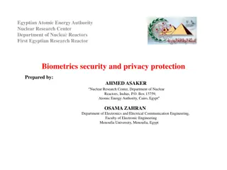 Biometrics Security and Access Control Systems in Nuclear Facilities