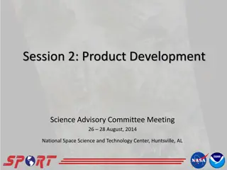 Product Development Science Advisory Committee Meeting Overview