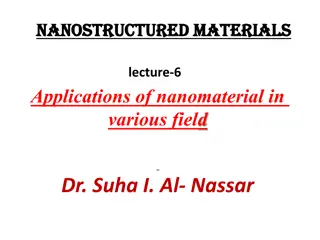 Applications of Nanomaterials in Medicine and Biology