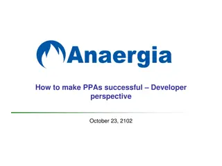 Key Insights into Successful PPAs from a Developer's Perspective