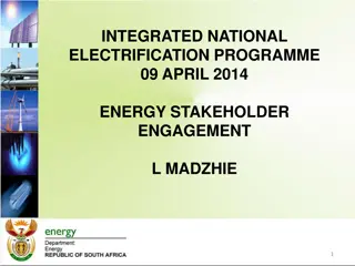 Integrated National Electrification Programme Overview