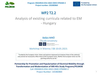 Partnership for Promotion of Electrical Mobility in Higher Education Programs