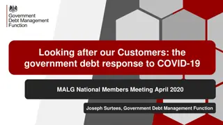 Government Debt Response to COVID-19 Challenges and Solutions